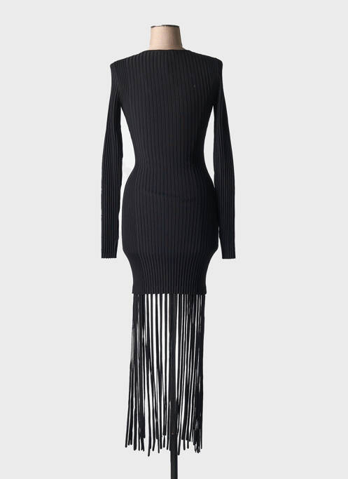 Rochie lungă negru GANNI femeie