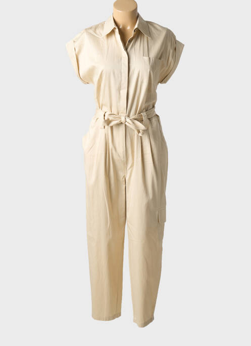 Salopetă-pantalon bej HANA SAN femeie