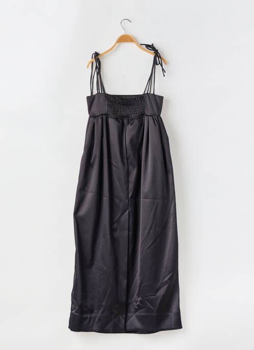 Rochie lungă negru GANNI femeie