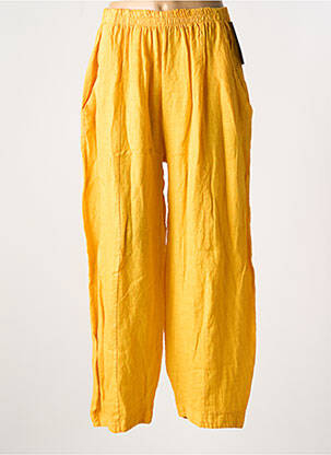 Pantalon drept portocaliu OLIVER JUNG femeie