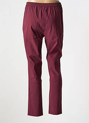 Pantalon slim talie elastică mărime normală roșu OLIVER JUNG femeie