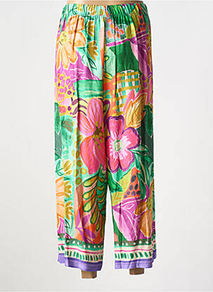 Pantalon 7/8 buzunare verde AN II VITO femeie