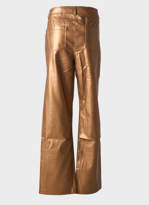 Pantalon evazat auriu ESQUALO femeie