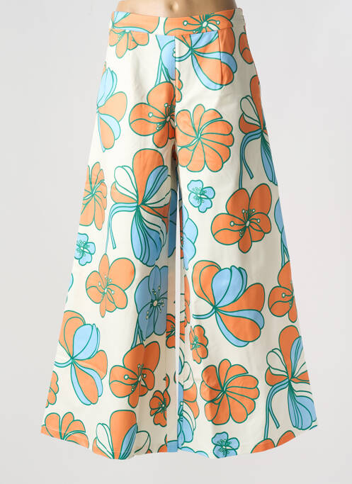 Pantalon larg portocaliu TRAFFIC PEOPLE femeie