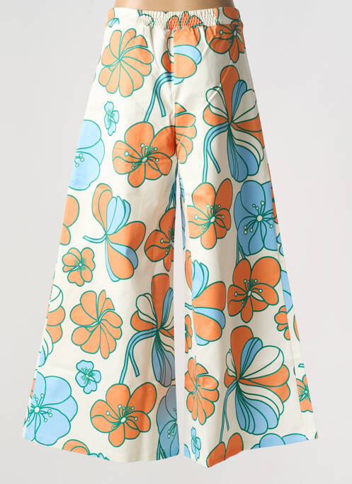 Pantalon larg portocaliu TRAFFIC PEOPLE femeie