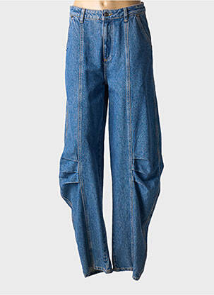 Blugi cu croială dreaptă albastru ROTATE femeie