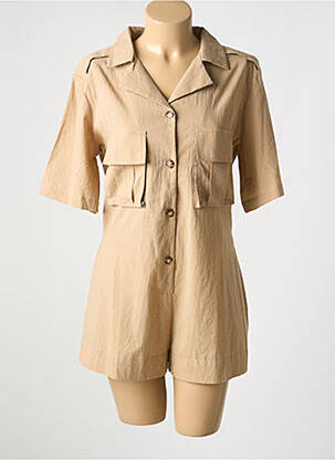 Salopetă scurtă bej KARMA KOMA femeie