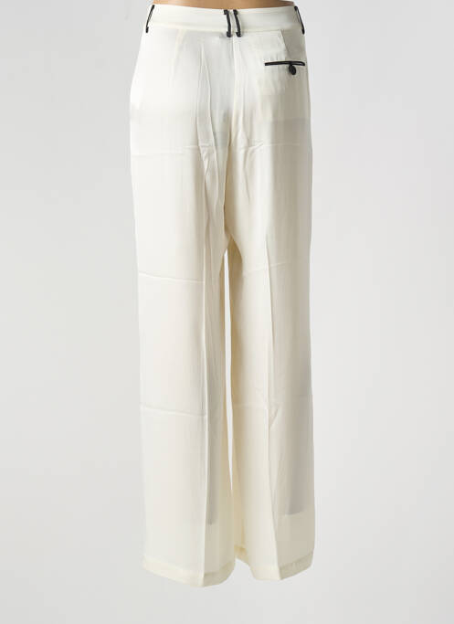 Pantalon larg bej ATTIC AND BARN femeie