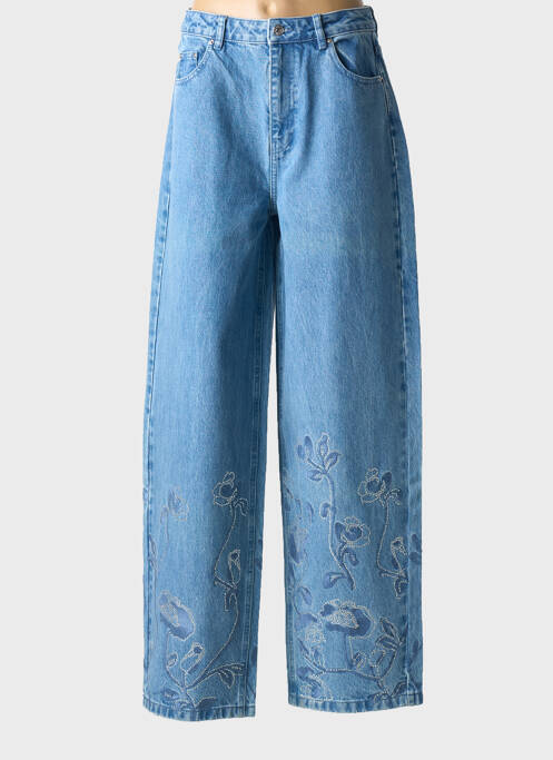 Blugi cu croială largă albastru ROTATE femeie