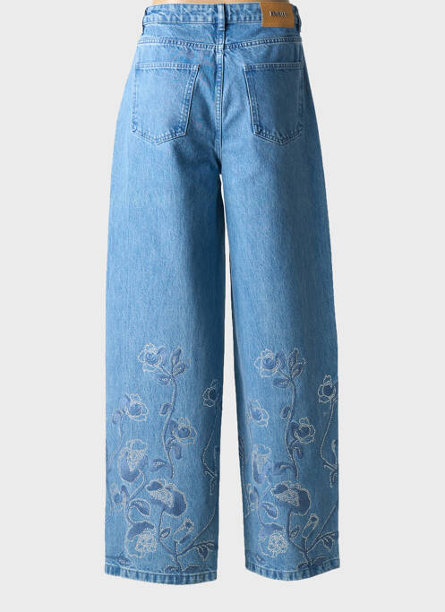 Blugi cu croială largă albastru ROTATE femeie