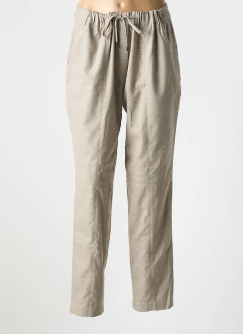 Pantalon drept maro HANA SAN femeie