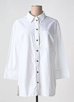 Tunică mâneci lungi alb GANNI femeie