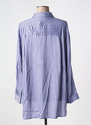 Tunică mâneci lungi guler de bluză violet KARMA KOMA femeie