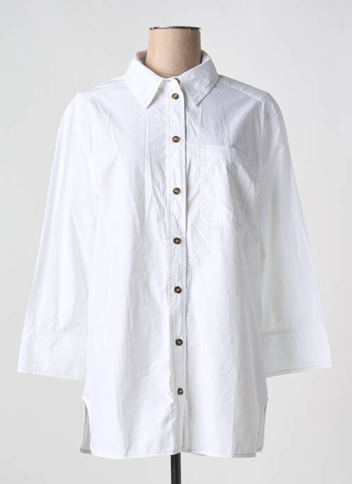 Tunică mâneci lungi alb GANNI femeie