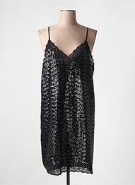 Rochie midi căptușeală bretele subțiri negru LOVE STORIES femeie