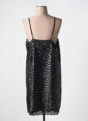 Rochie midi căptușeală bretele subțiri negru LOVE STORIES femeie