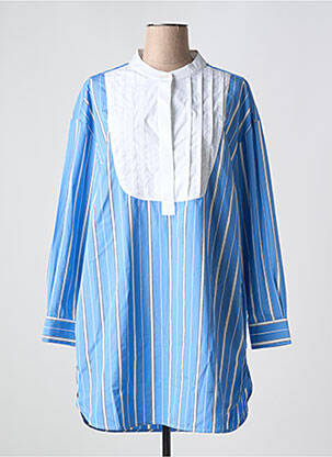 Rochie scurtă mâneci lungi mâneci lungi albastru CHLOÉ STORA femeie