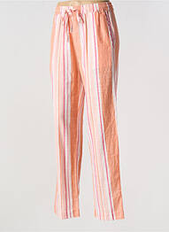 Pantalon drept talie elastică portocaliu CHARLIE JOE femme