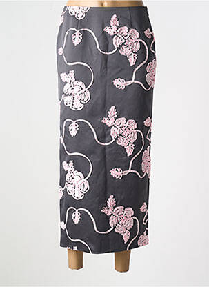 Fustă lungă negru ROTATE femeie