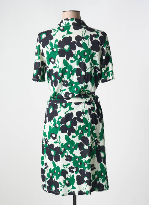 Rochie midi verde MAJESTIC FILATURES femeie