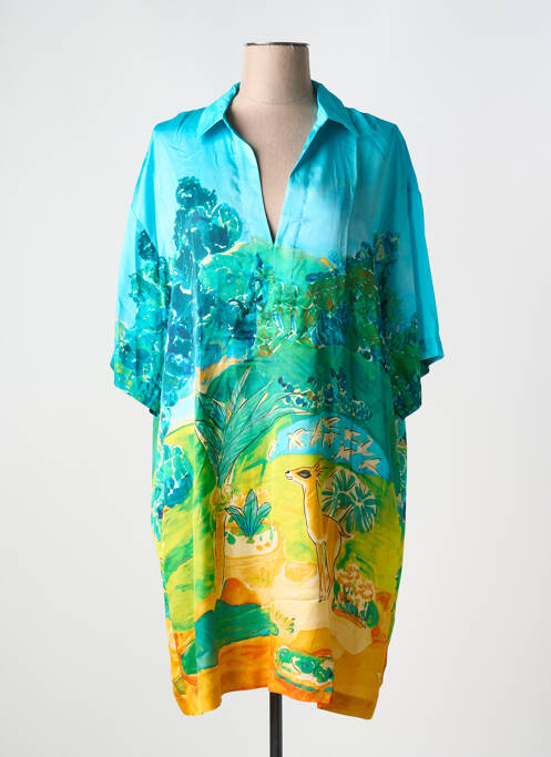 Rochie midi albastru ME369 femeie