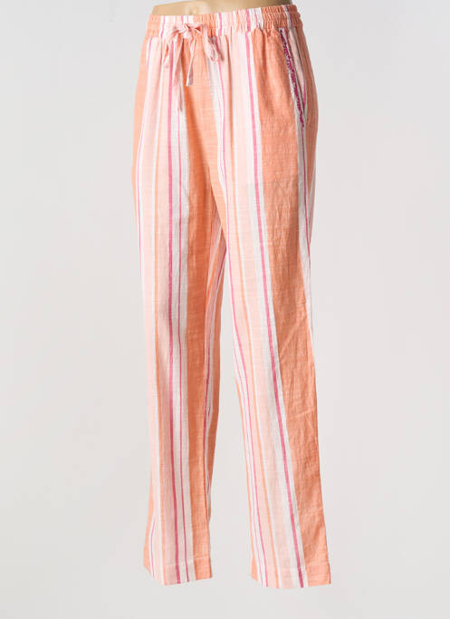 Pantalon drept portocaliu CHARLIE JOE femeie