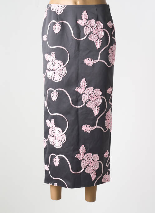 Fustă lungă negru ROTATE femeie