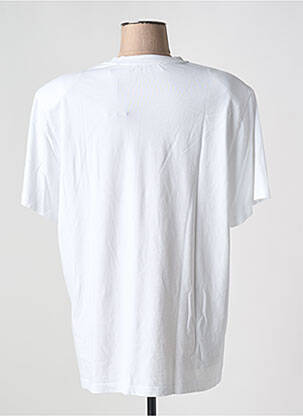 Tricou guler rotund mâneci scurte alb ROTATE femeie