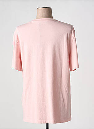 Tricou guler rotund mâneci scurte roz ROTATE femeie
