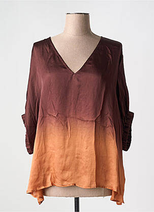 Bluză maro NOUS ANTWERP femeie