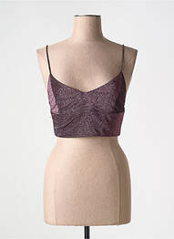 Top elasticitate bretele subțiri violet KARMA KOMA femme
