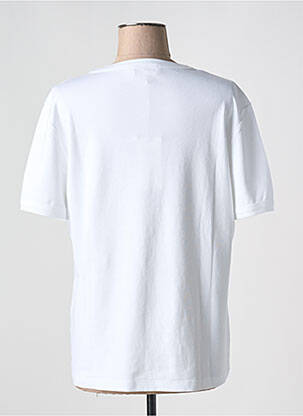 Tricou croială dreaptă mâneci scurte alb MAISON LABICHE femeie