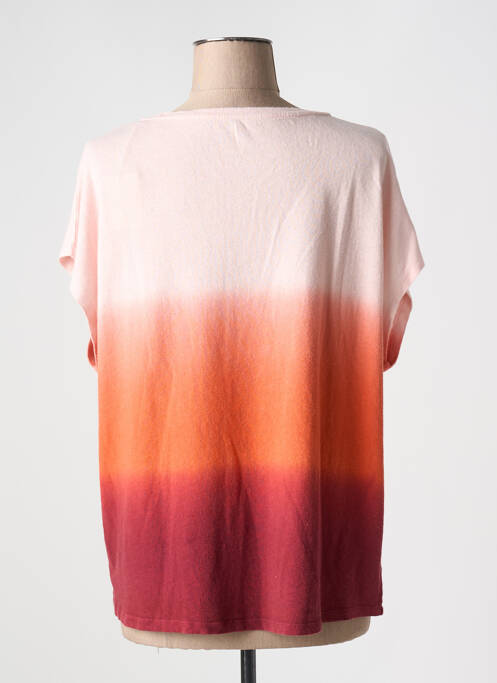 Tricou roz MAJESTIC FILATURES femeie