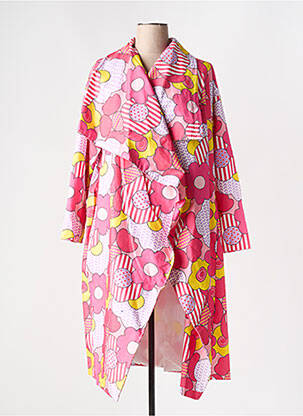 Palton lung roz STUDIO femeie