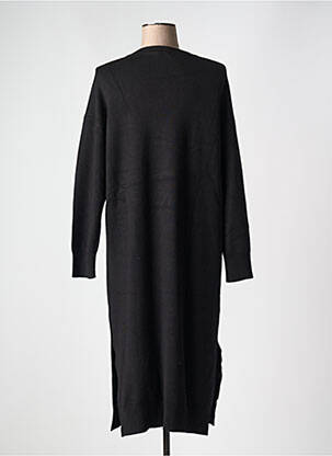 Rochie pulover elasticitate mâneci lungi negru ZILCH femeie