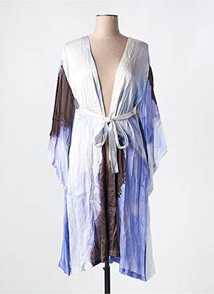 Jachete kimono imprimat tie and dye violet POU NOU femeie