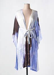 Jachete kimono imprimat tie and dye violet POU NOU femme