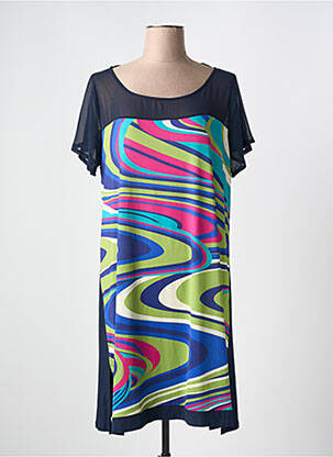 Rochie scurtă albastru AN II VITO femeie