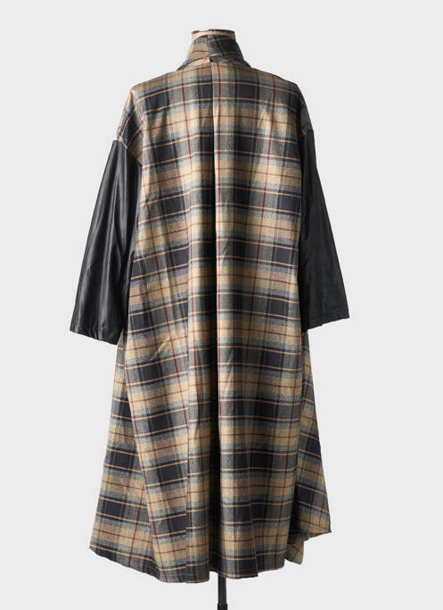 Palton lung maro WENDYKEI femeie