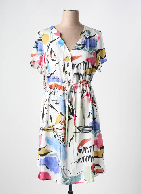 Rochie midi alb AN II VITO femeie