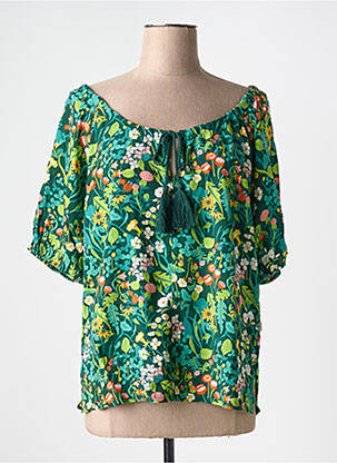 Bluză verde BLUTSGESCHWISTER femeie