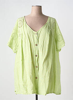 Cămașă verde PIMENT ROUGE femeie