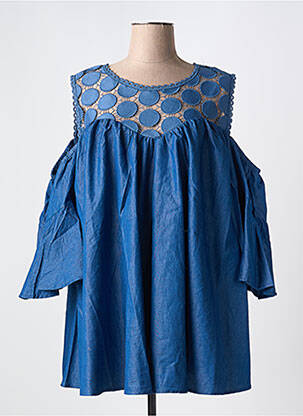 Bluză albastru BUBBLEE femeie