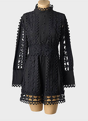 Salopetă scurtă negru LAMIAR femeie