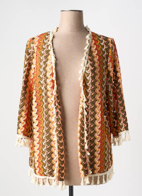 Vestă cu mâneci lungi portocaliu AN II VITO femeie