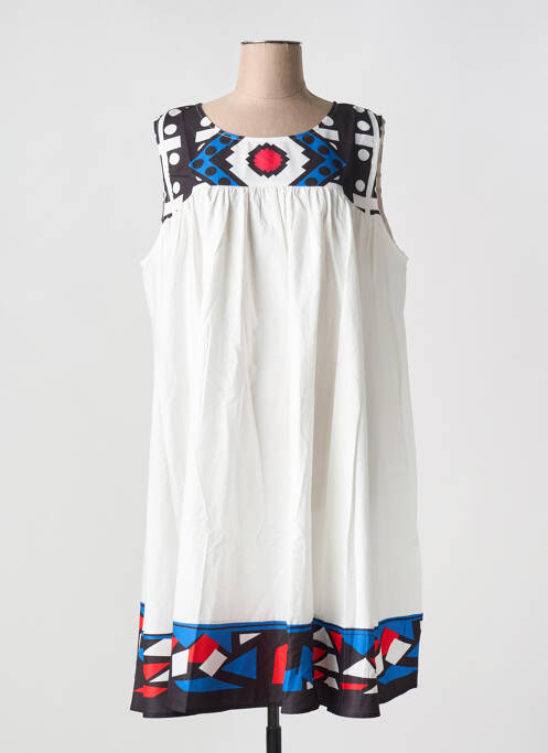 Rochie midi alb BUBBLEE femeie