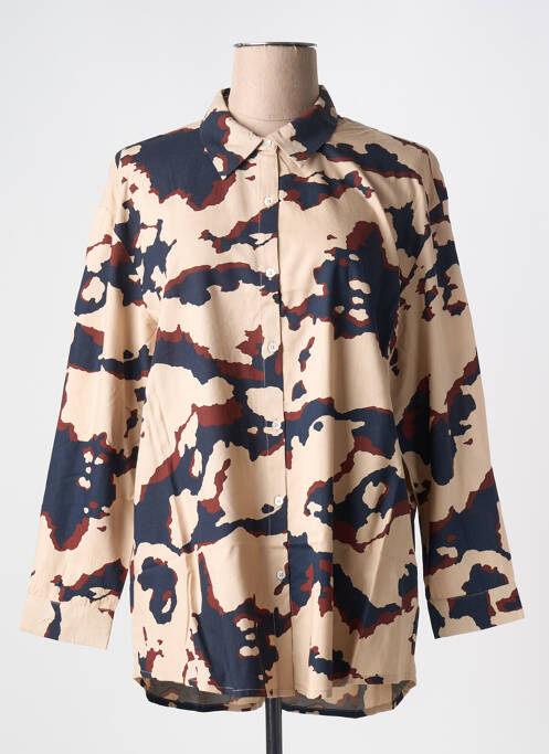 Cămașă maro NICE THINGS femeie