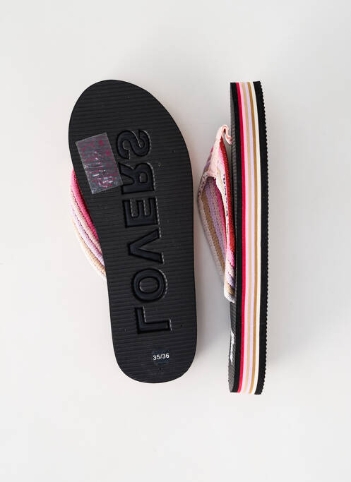 Șlapi roz LOVERS BAY CLUB femeie