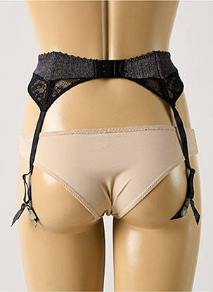 Corset/jartieră fără armatură negru AUBADE femeie