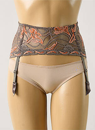 Corset/Jartieră maro AUBADE femeie